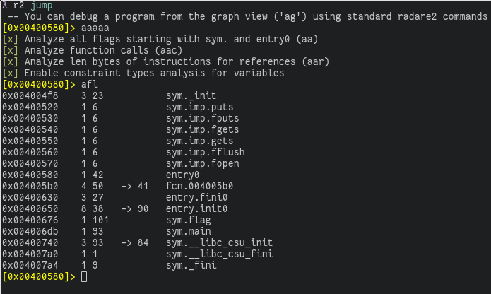 Functions in jump